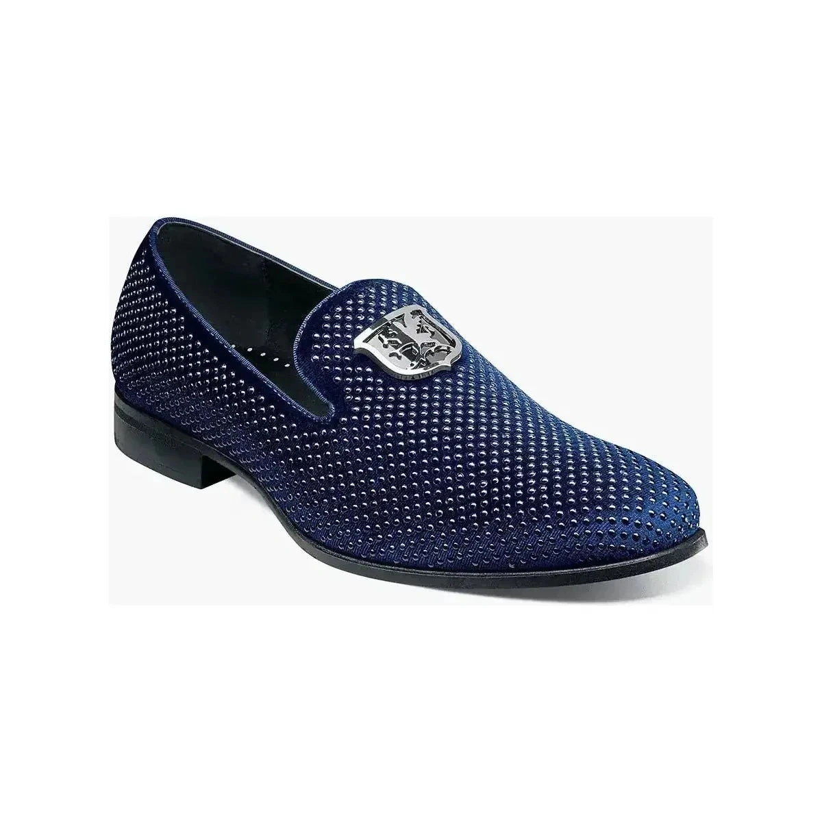Stacy Adams Swagger: Mikrokuituiset Slip-on-kengät Nitoilla Loistavissa Väreissä - Tyylikäs Ilme!